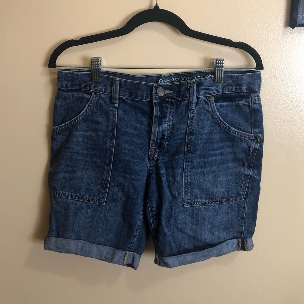 GAP Boyfriend Denim Shorts